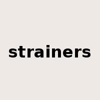 strainers是什么意思