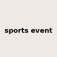 sports event是什么意思