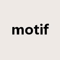 motif是什么意思