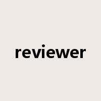 reviewer是什么意思