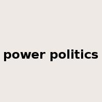 power politics是什么意思
