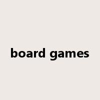 board games是什么意思