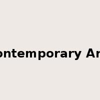 Contemporary Arts是什么意思
