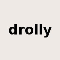 drolly是什么意思