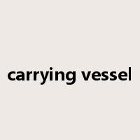 carrying vessel是什么意思