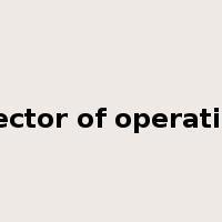 director of operations是什么意思