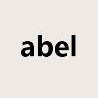abel是什么意思