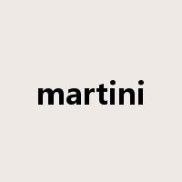 martini是什么意思