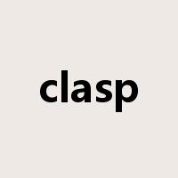 clasp是什么意思