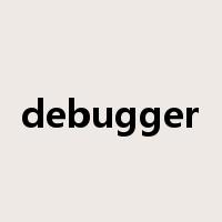debugger是什么意思
