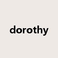 dorothy是什么意思