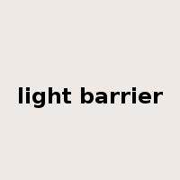 light barrier是什么意思