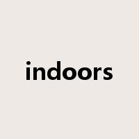 indoors是什么意思