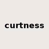 curtness是什么意思