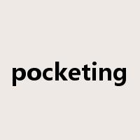 pocketing是什么意思