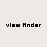 view finder是什么意思