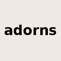 adorns是什么意思