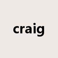 craig是什么意思