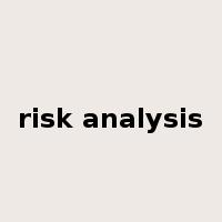 risk analysis是什么意思