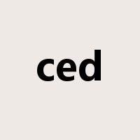 ced是什么意思