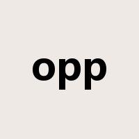 opp是什么意思