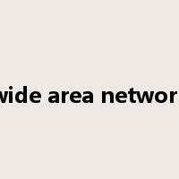 wide area network是什么意思