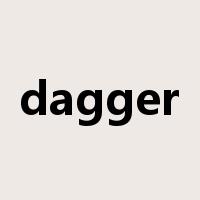 dagger是什么意思