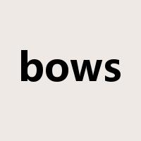 bows是什么意思
