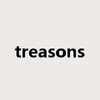 treasons是什么意思