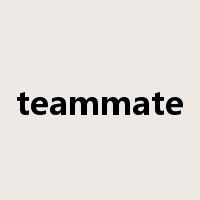 teammate是什么意思