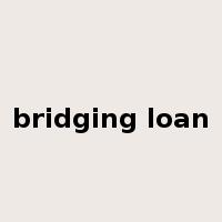 bridging loan是什么意思