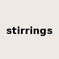stirrings是什么意思