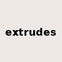 extrudes是什么意思