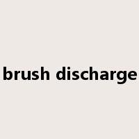 brush discharge是什么意思