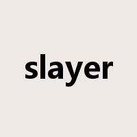 slayer是什么意思
