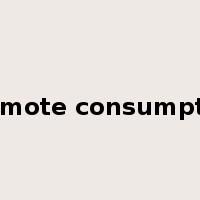 promote consumption是什么意思
