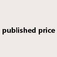 published price是什么意思