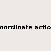 coordinate action是什么意思