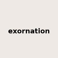 exornation是什么意思