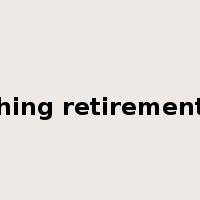 reaching retirement age是什么意思