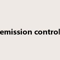 emission control是什么意思