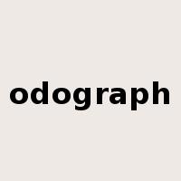 odograph是什么意思