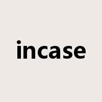 incase是什么意思