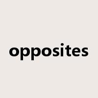 opposites是什么意思
