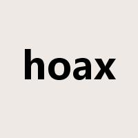 hoax是什么意思