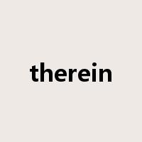 therein是什么意思