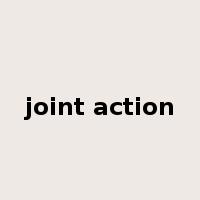 joint action是什么意思