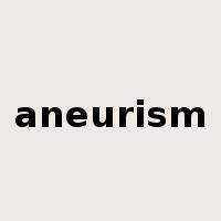 aneurism是什么意思