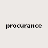 procurance是什么意思