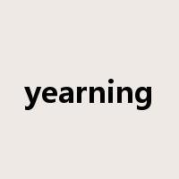 yearning是什么意思